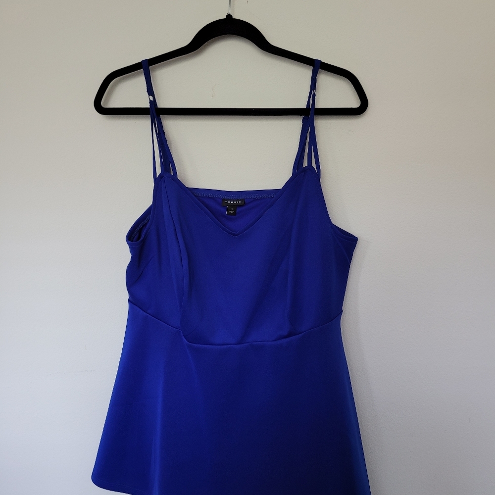 Royal Blue Torrid Tank Top